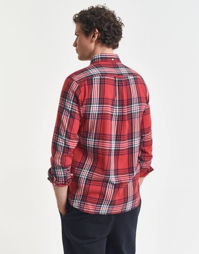 Gant - Regular Fit Windblown Flannel Check Shirt