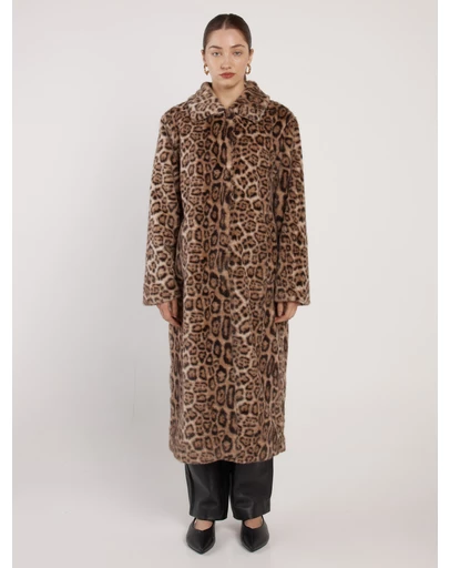 Fate + Becker - Amaya Animal Print Coat