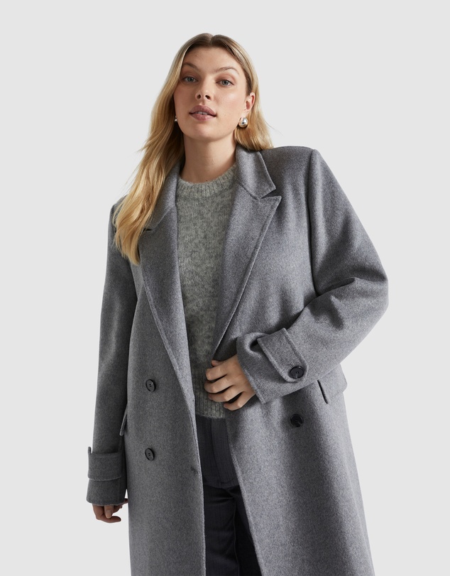 Seed Heritage - Wool Trench Maxi Coat