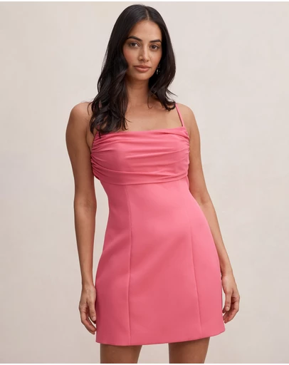 Forever New - Sully Folded Cowl Neck Mini Dress