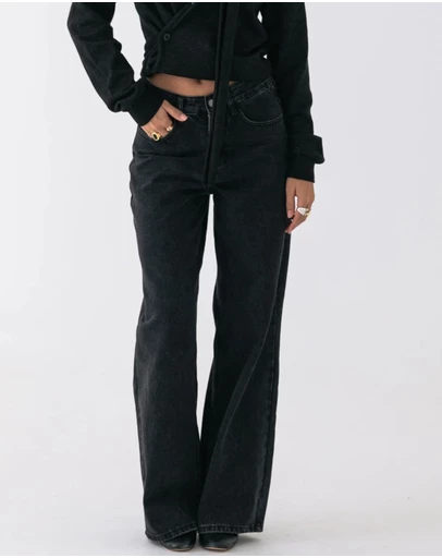 Style Addict - Lila Wide Leg Jean