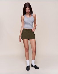 Guizio - Cargo Mini Skirt