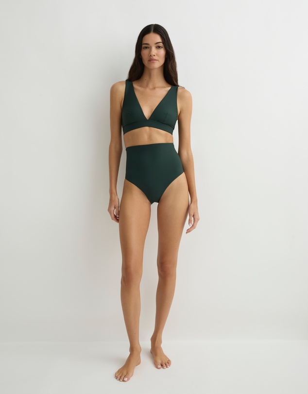 BONDI BORN - Faith Bikini Bottom - Forest (Sculpteur®)