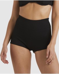 Billabong - Womens Tanlines Surf Short Full Bikini Bottom