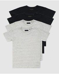 Counter Culture - 4-Pack Absent Tee - Youth