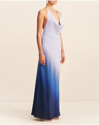 Shona Joy - Lottie Silk Low Cowl Maxi Dress