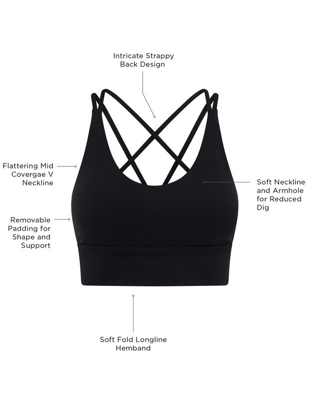 Lorna Jane - Lotus Longline Sports Bra