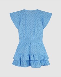 NONO - Siggy Fully Embroidered Dress - Kids-Teens