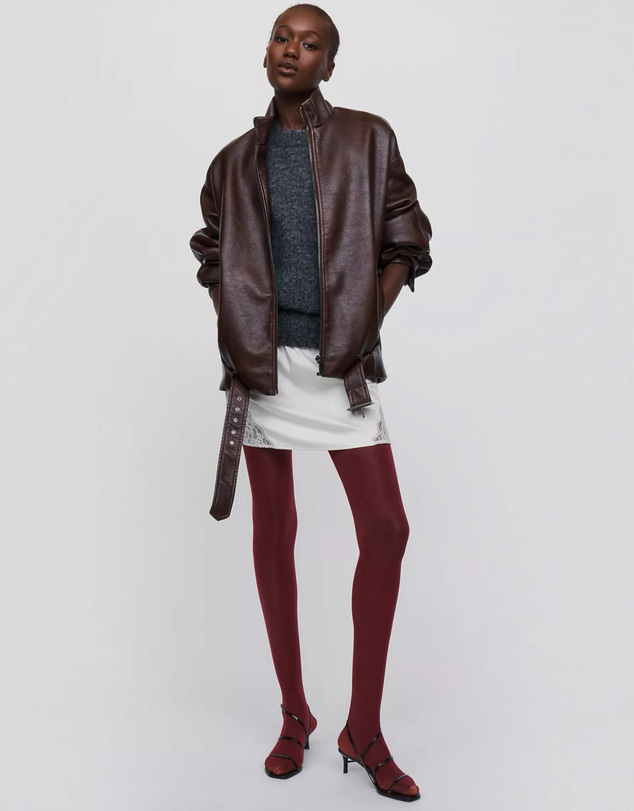 High Heel Jungle - Silk Glazed Skin - Burgundy