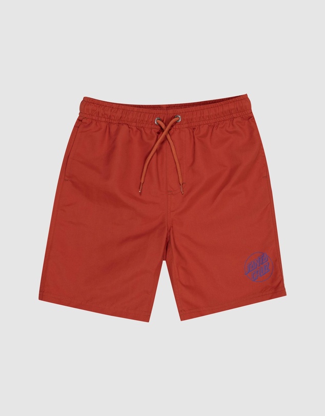 Santa Cruz - Opus Dot Cruzier Beach Shorts - Teens