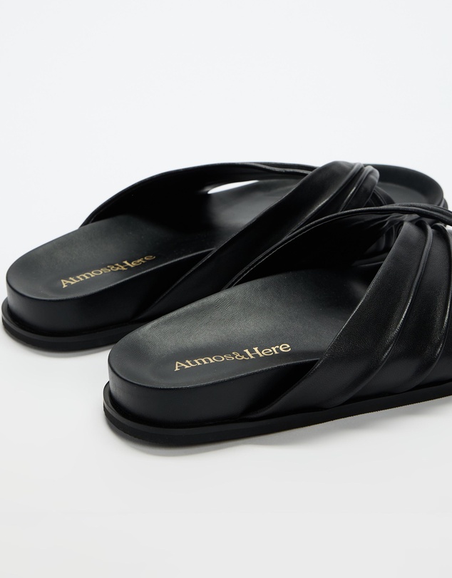 Atmos&Here - Harper Leather Slides