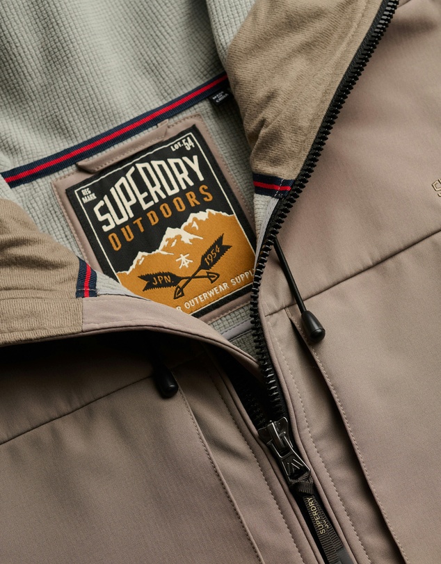Superdry - Hooded Softshell Trekker Jacket
