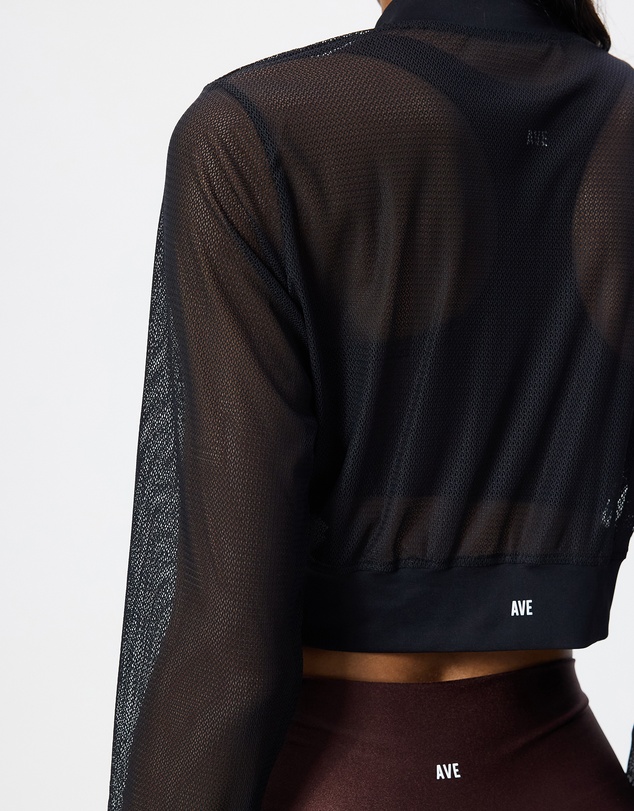 AVE Active - Mesh Crop Jacket