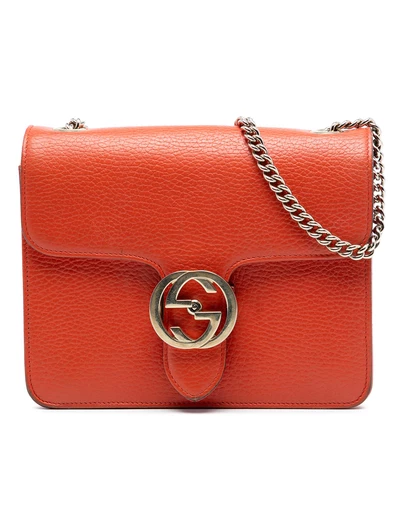 Pre-Loved by Azura Reborn - Pre-Loved Small Dollar Calfskin Interlocking G Crossbody