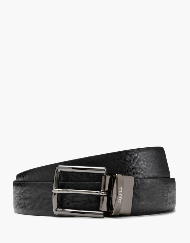 Aquila - Martini Black/Brown Reversible Belt