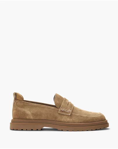 Aquila - Radar Suede Penny Loafers