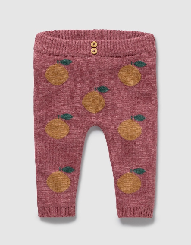 Wilson & Frenchy - Organic Knitted Jacquard Leggings - Babies