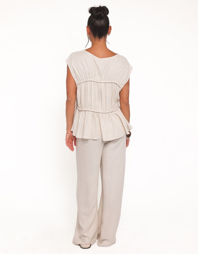 Petal & Pup - Shyla Pant Set - Oatmeal