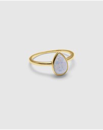 Von Treskow - Pear Czelline Opal Ring