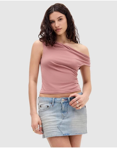 BDG By Urban Outfitters - Fia Cupro Top