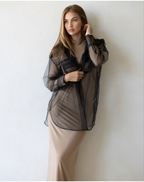 Mod Squad - Luxe Mesh Shacket