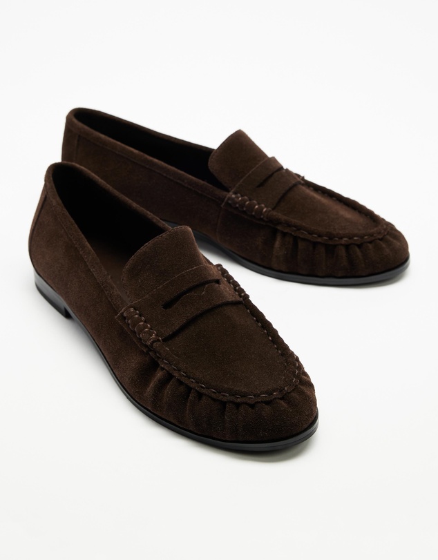 Atmos&Here - Luna Suede Loafers