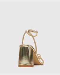 Betts - Nadine 2 Block Heel Strappy Sandals