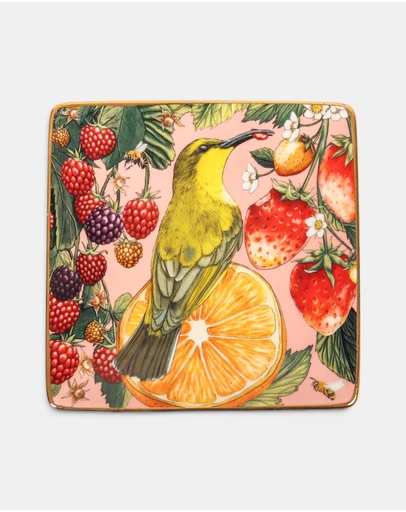 La La Land - Square Trinket Tray Bountiful Harvest