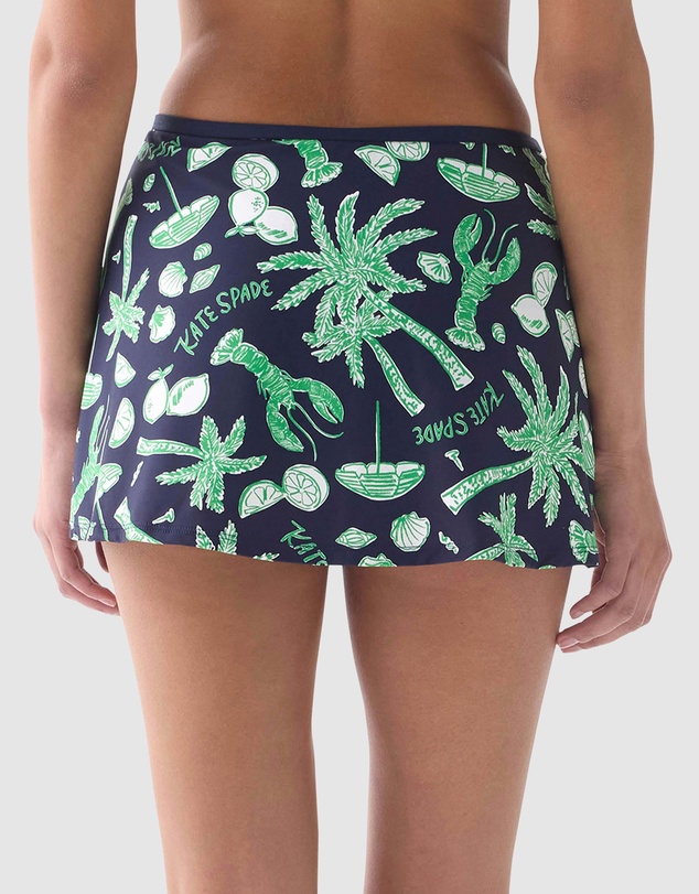 Kate Spade - Beachside Mini Beach Wrap Skirt Cover-Up