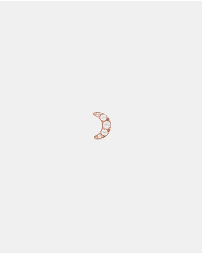 Daniel Wellington - Micro Earring Crystal Moon Stud