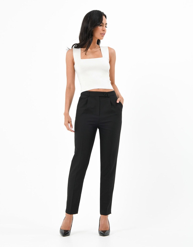 Forcast - Taya High Waist Slim Pants