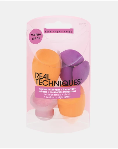 Real Techniques - Miracle Sponges 6 Pack