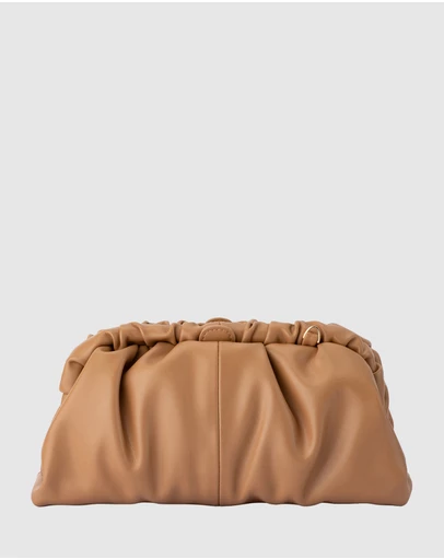 Olga Berg - Nix Gathered Soft Clutch