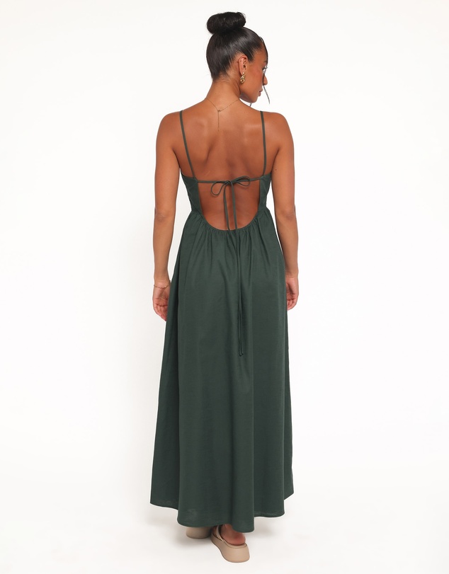 Petal & Pup - Savannah Maxi Dress - Forest Green