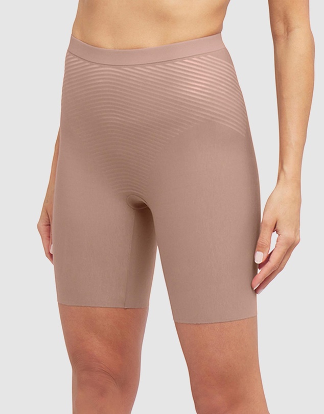 Spanx - Supima Cotton Shaping-Midthigh Shorts