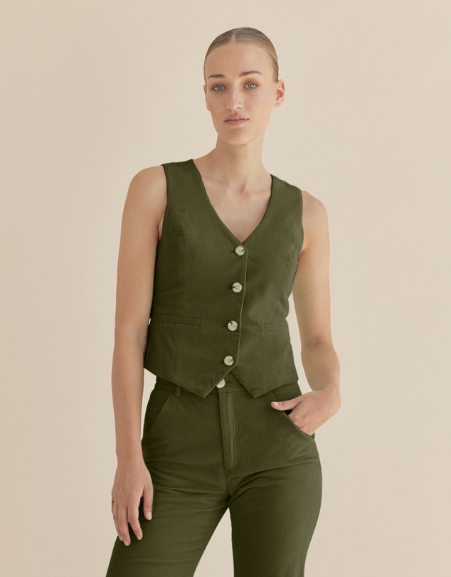 Amelius - Giovanna Corduroy Vest