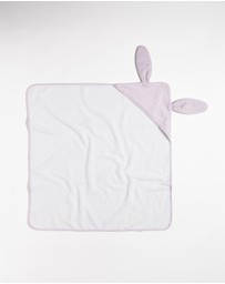 Living Textiles - Organic Hooded Towel - Whimsical Wonderland
