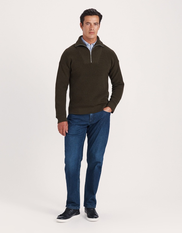 SABA - Soren Quarter Zip Knit