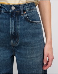Reformation - Cary High Rise Slouchy Wide Leg Jeans