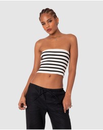 EDIKTED - Lexi Ribbed Tube Top