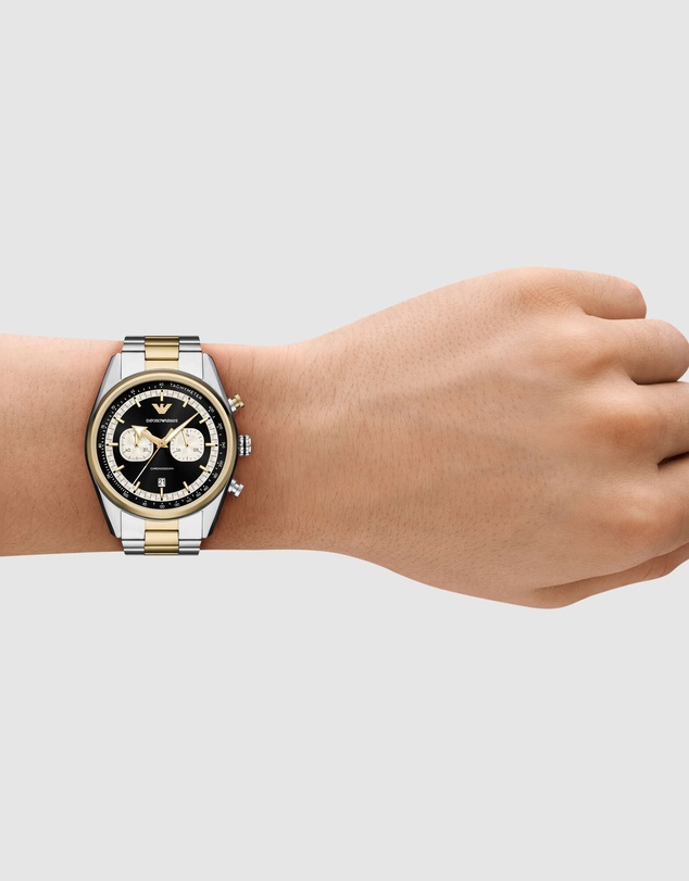 Emporio Armani - Multicolour Analogue-Chronograph Watch
