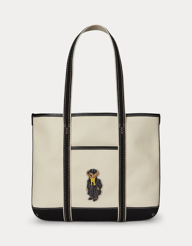 Polo Ralph Lauren - Polo Bear Canvas Small Shopper Tote