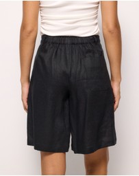 AERE - Linen Bermuda Shorts