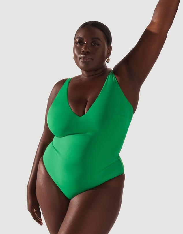 Form and Fold - The Plunge Underwire D-G One Piece