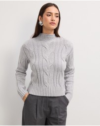 The Fated - Nickson Cable Knit Jumper