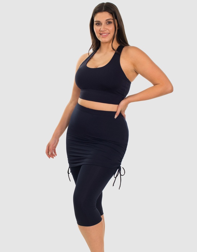 B Free Intimate Apparel - Anti Chafing Swim Tights with Skirt