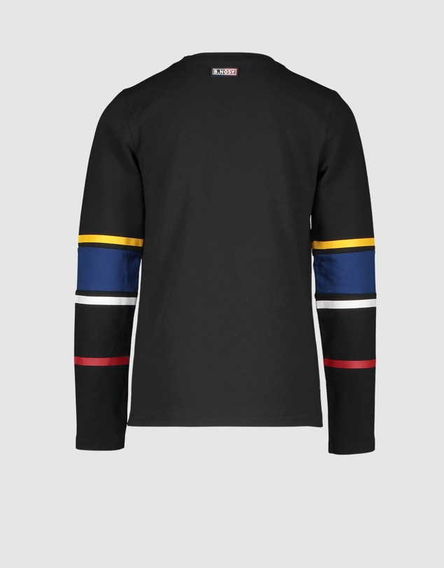 B.Nosy - Long Sleeve Top with Printed Stripes - Kids-Teens