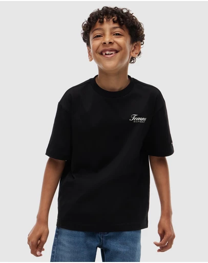 Tommy Hilfiger - Graffiti Logo Jersey T-Shirt - Teens
