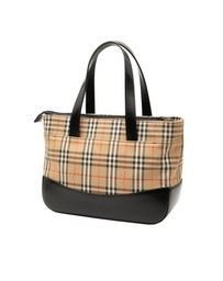 Pre-Loved by Azura Reborn - Pre-Loved Haymarket Check Canvas Handbag