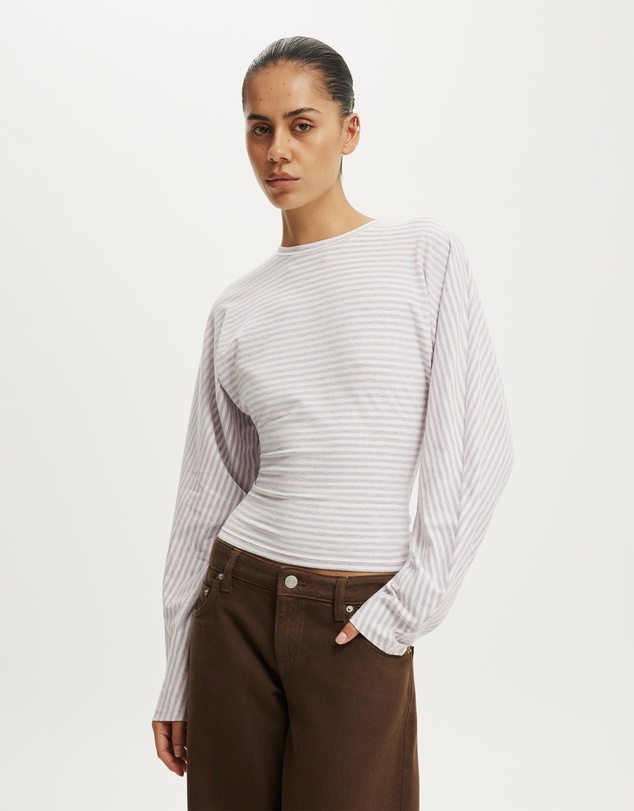 Cotton On - Blair Batwing Long Sleeve